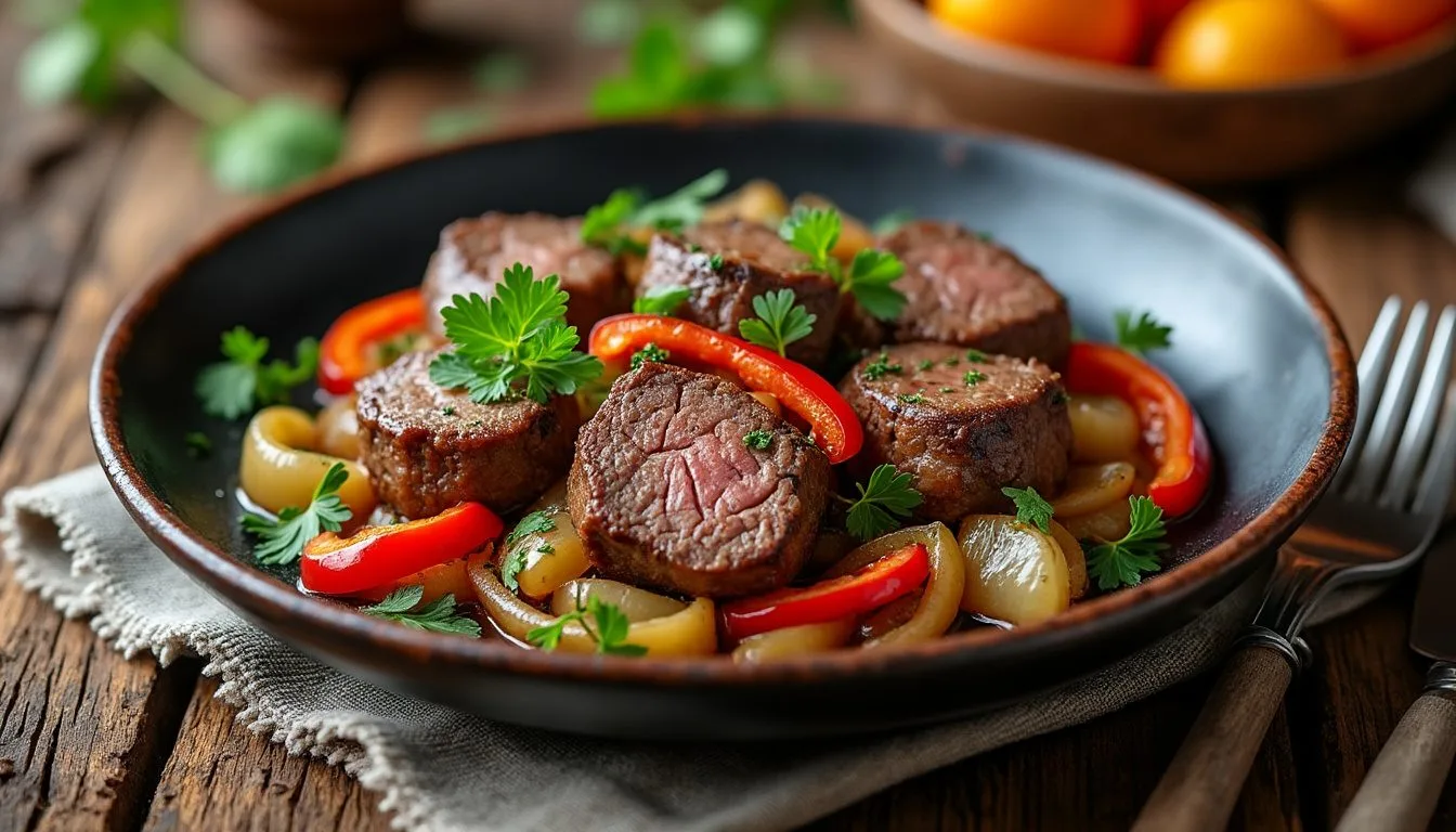 découvrez l'axoa de veau, une recette basque authentique et savoureuse à base de viande mijotée, de poivrons et d'épices. un plat traditionnel facile à préparer pour régaler toute la famille !