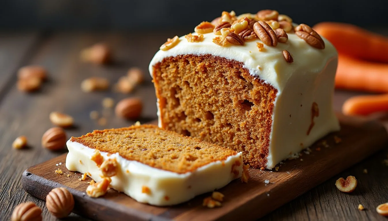 découvrez la recette authentique du carrot cake moelleux, un gâteau américain irrésistible à base de carottes râpées, d'épices et de noix. facile à préparer et parfait pour toutes les occasions !