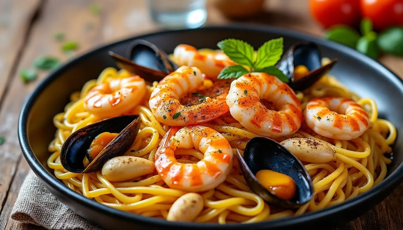 découvrez la fideua catalane, une recette traditionnelle espagnole à base de fruits de mer et de pâtes. apprenez à préparer ce plat savoureux et convivial, emblématique de la cuisine catalane.