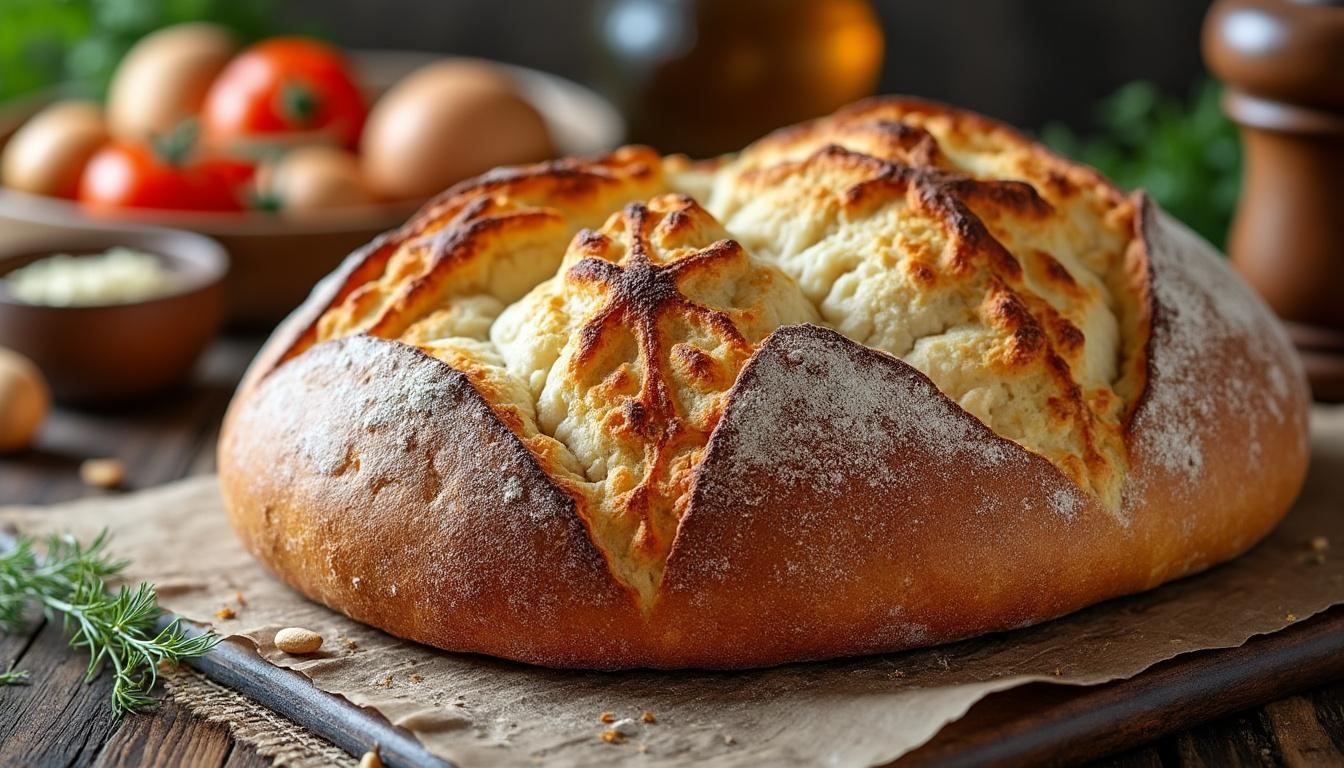 découvrez la recette facile de la fougasse provençale, un pain du sud de la france aux saveurs méditerranéennes. astuces, ingrédients et étapes pour réussir ce délice chez vous !
