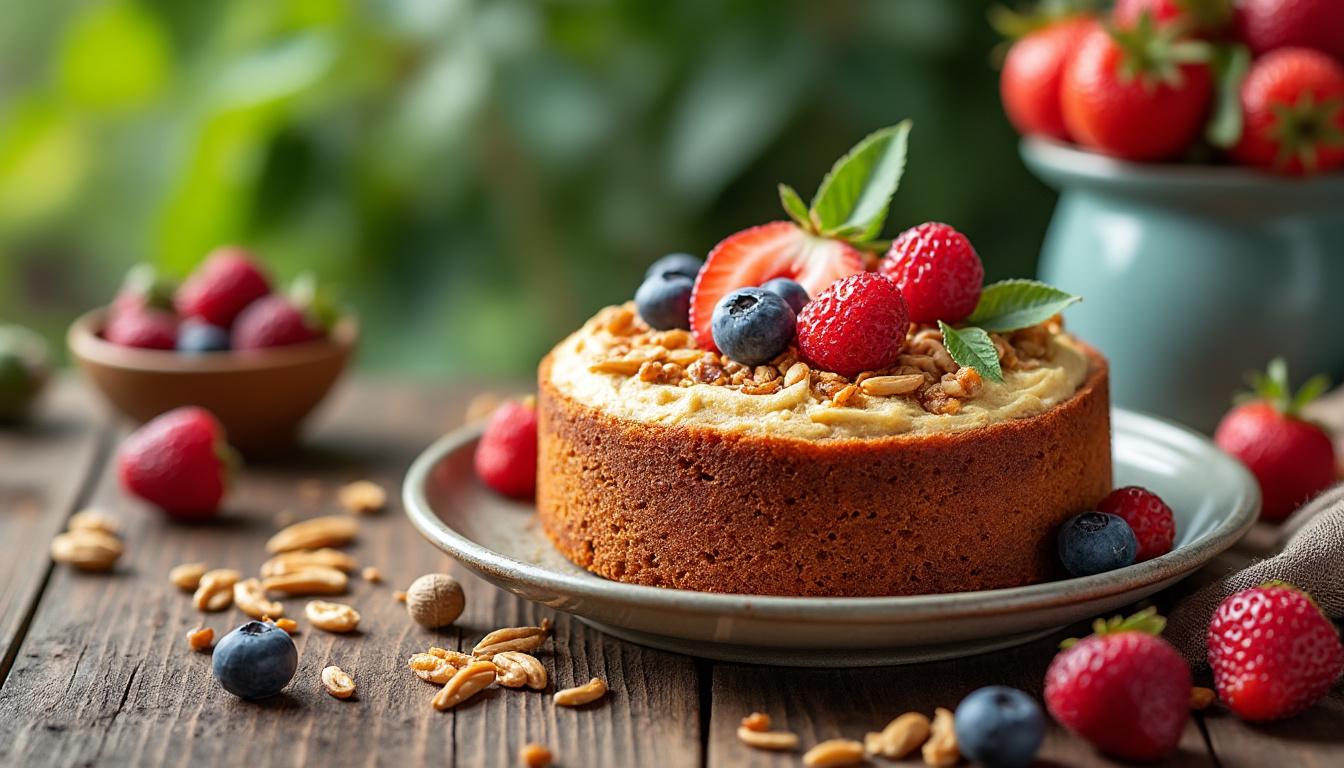 découvrez notre recette de gâteau healthy moelleux, sans sucre raffiné. une douceur légère et gourmande, idéale pour se faire plaisir tout en prenant soin de sa santé !