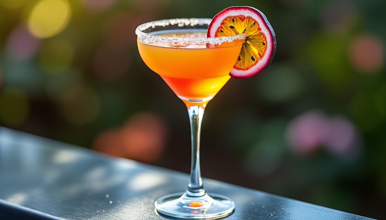 découvrez la recette facile du porn star martini, le cocktail tendance à base de fruit de la passion et de vodka, idéal pour impressionner vos invités lors de vos soirées.